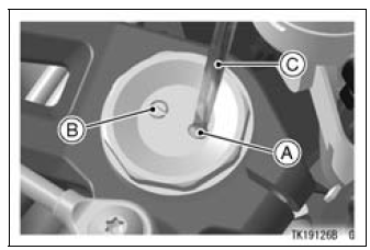 Compression Damping Force Adjuster and Rebound Damping Force Adjuster Adjustment