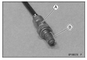 Oxygen Sensor Installation (Equipped Models)