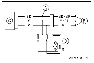 Intake Air Pressure Sensor #1 Input Voltage Inspection