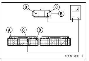 Intake Air Pressure Sensor #1 Input Voltage Inspection