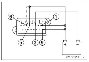 Check 3-4: Turn Signal Indicator Light (LED) Inspection