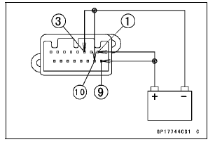 Check 3-5: Warning Indicator Light (Red LED) (Oil Pressure Warning) Inspection