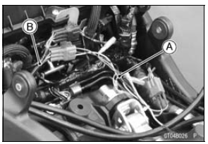 Gear Position Switch Output Voltage Inspection