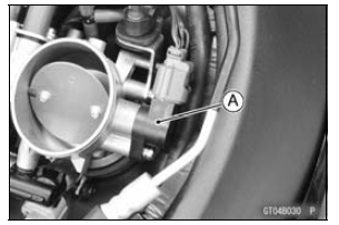 Subthrottle Sensor Removal/Adjustment