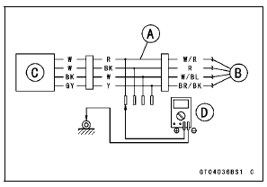 Oxygen Sensor Heater Power Source Voltage Inspection