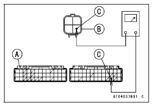 Oxygen Sensor Heater Power Source Voltage Inspection