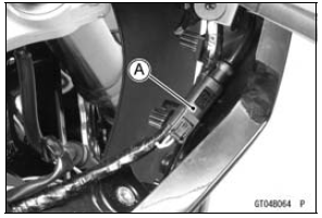 Front Wheel Rotation Sensor Wiring Inspection (Service Code b 43) 