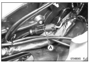 Rear Wheel Rotation Sensor Wiring Inspection (Service Code b 45)