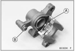 Rear Caliper Disassembly