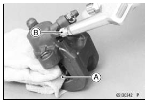 Rear Caliper Disassembly