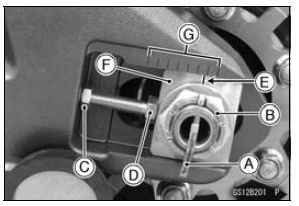 Drive Chain Slack Adjustment 