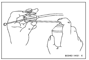 Cables: Lubricate with Rust Inhibitor.