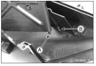 Air Intake Duct Assembly (Other than US, CA and CAL Models)