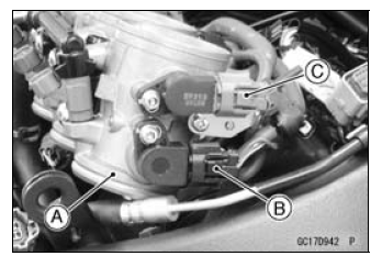 Throttle Body Assy Removal