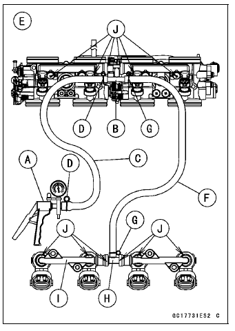 Fuel Injector Fuel Line Inspection