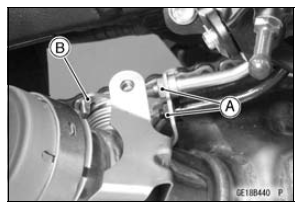 Exhaust Butterfly Valve Cable Removal