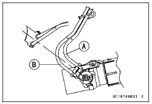 Exhaust Butterfly Valve Cable Installation