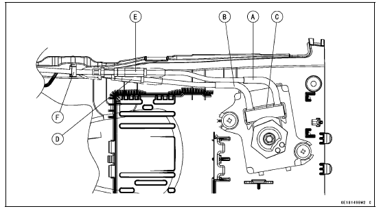 Exhaust Butterfly Valve Cable Installation