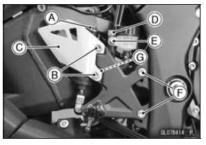 Rear Master Cylinder Removal