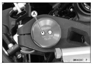 Rebound Damping Force Adjustment