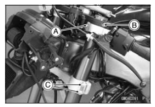 Front Fork Removal (Each Fork Leg) 