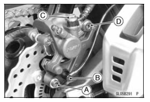 Rear Caliper Removal