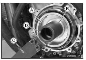 Alternator Rotor Removal