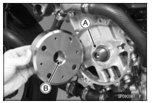 Alternator Rotor Installation