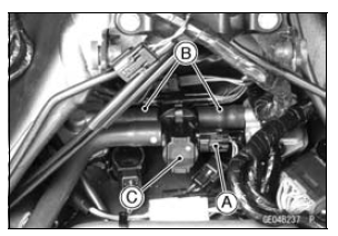 Air Switching Valve Removal