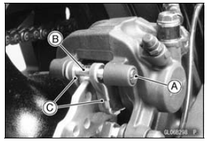 Rear Brake Pad Removal